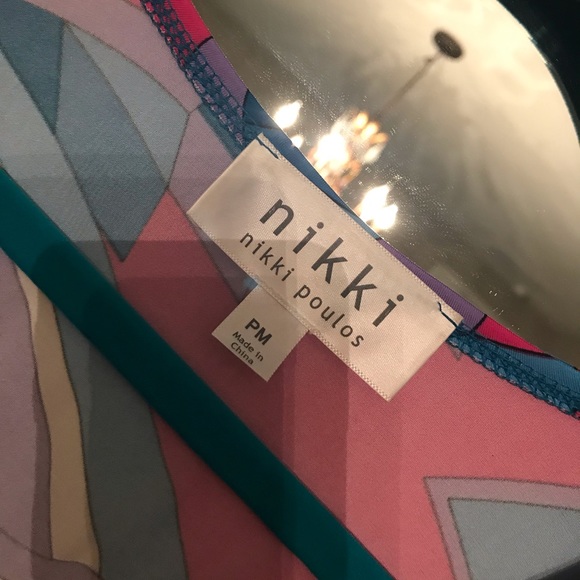 Nikki Poulos Maxi Dress & matching scarf! - Picture 3 of 8